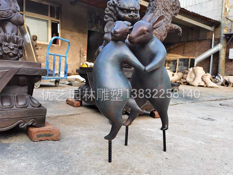 銅兔子 銅兔子