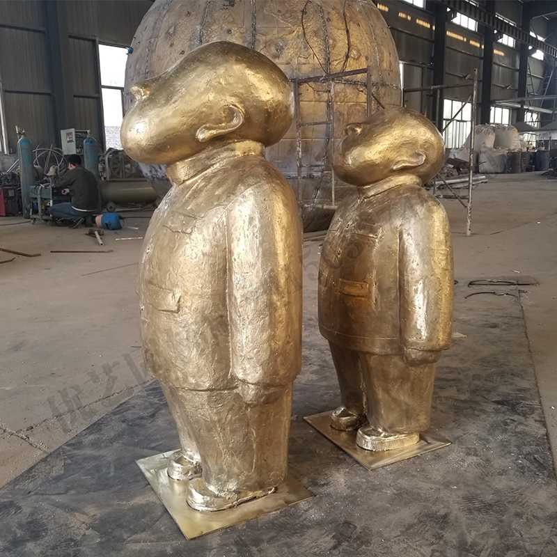 銅兒童雕塑，銅小孩雕塑